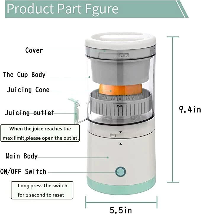 Portable Citrus Squeezer &amp; Presser